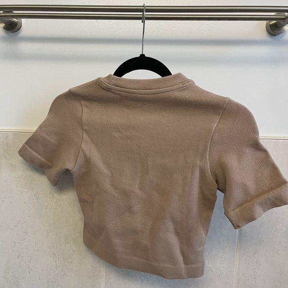 Everlane crop top seamless t-shirt - Picture 2 of 5